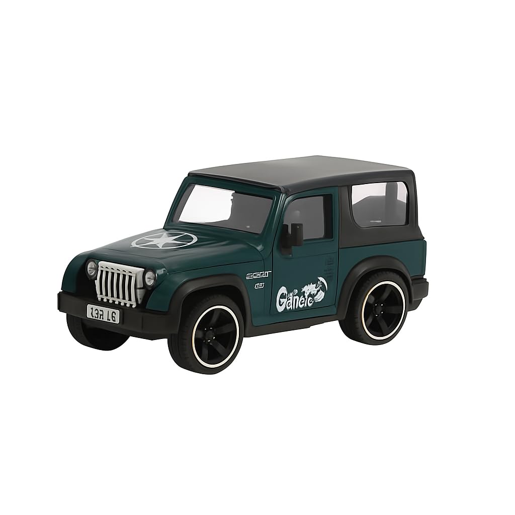 Premium Die-Cast Thaar Model Car Toy 1:28 Scale – Pull Back Action SUV Vehicle for Kids, Alloy + ABS Plastic Body, Birthday Gift Collectible with Display Box, Realistic Detailing for Boys & Girls